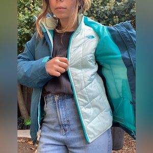 Womens Cheakamus Tri Climate north face jacket